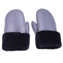 Natural Genuine Sheepskin Warm Winter Gloves